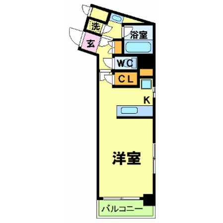 エルフラット高輪台の物件間取画像